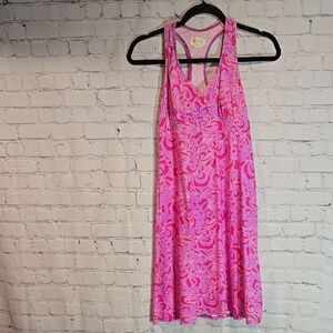 Spunk Pink Racerback Dress Size M